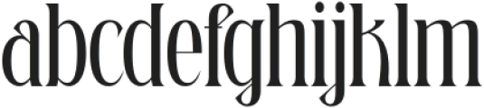 Scholastyca Typeface Regular otf (400) Font LOWERCASE