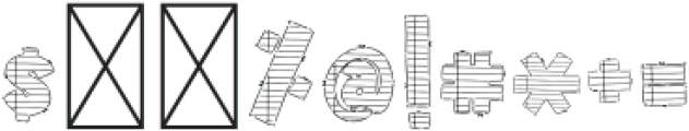 School 3 Regular otf (400) Font OTHER CHARS