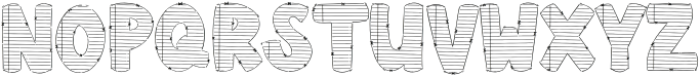 School 3 Regular otf (400) Font UPPERCASE
