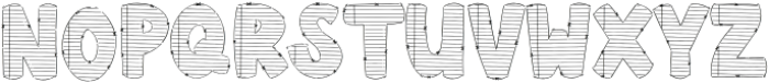School 3 Regular otf (400) Font LOWERCASE