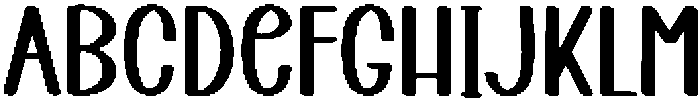 School Alphabet Regular otf (400) Font UPPERCASE