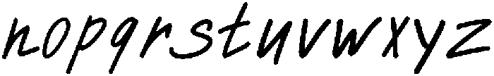 School Brake Regular otf (400) Font LOWERCASE