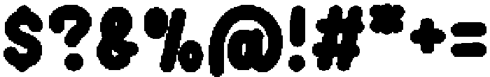 School Club Regular otf (400) Font OTHER CHARS