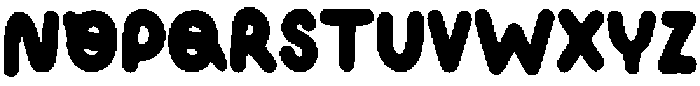 School Club Regular otf (400) Font UPPERCASE