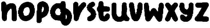 School Club Regular otf (400) Font LOWERCASE