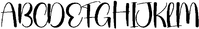 School Holiday Regular otf (400) Font UPPERCASE