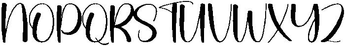 School Holiday Regular otf (400) Font UPPERCASE
