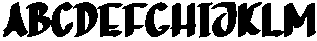 School Horror Regular otf (400) Font UPPERCASE