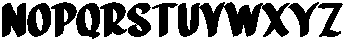 School Horror Regular otf (400) Font LOWERCASE
