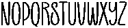 School Is Coming Regular otf (400) Font UPPERCASE