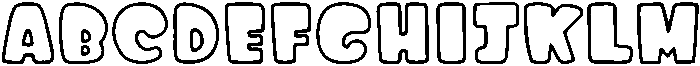 School Kids Regular otf (400) Font UPPERCASE