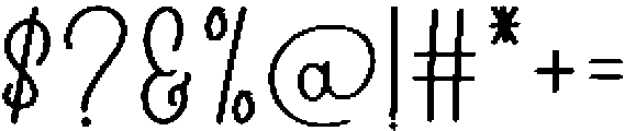 School Minimalist Regular ttf (400) Font OTHER CHARS