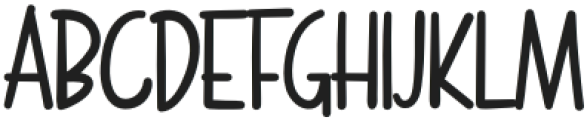 School Note Regular otf (400) Font UPPERCASE