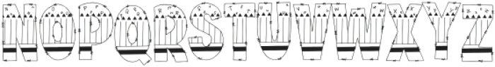 School Pencil Regular otf (400) Font UPPERCASE