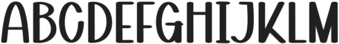 School Rainbow Regular otf (400) Font UPPERCASE