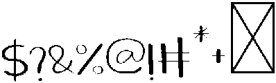 School Regular otf (400) Font OTHER CHARS
