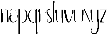 School Regular otf (400) Font LOWERCASE
