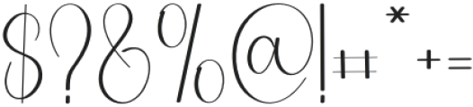 School Signature Regular otf (400) Font OTHER CHARS