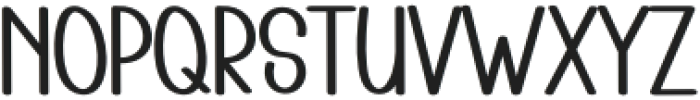 School Summer Regular otf (400) Font UPPERCASE