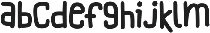 School house Regular otf (400) Font LOWERCASE