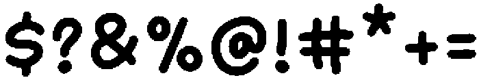 SchoolChildern-Regular otf (400) Font OTHER CHARS