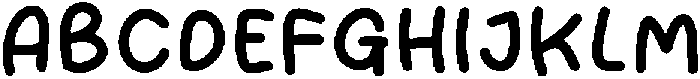SchoolChildern-Regular otf (400) Font UPPERCASE
