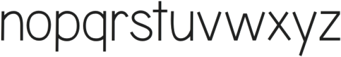SchoolNotebookThin-Regular otf (100) Font LOWERCASE