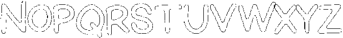 Schoolboy Angular Outline otf (400) Font UPPERCASE