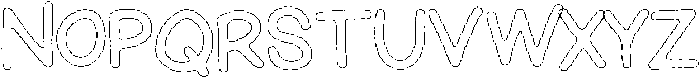 Schoolboy Brush Outline otf (400) Font UPPERCASE