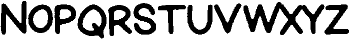 Schoolboy Chalk otf (400) Font UPPERCASE