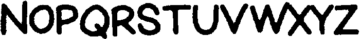 Schoolboy Eroded otf (400) Font UPPERCASE