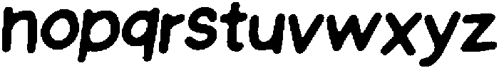 Schoolboy Graphite Italic otf (400) Font LOWERCASE