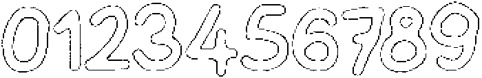 Schoolboy Graphite Outline otf (400) Font OTHER CHARS