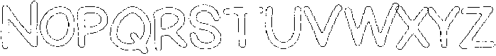 Schoolboy Liner Outline otf (400) Font UPPERCASE