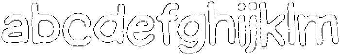 Schoolboy Liner Outline otf (400) FONT