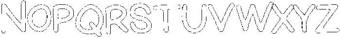 Schoolboy Outline otf (400) Font UPPERCASE