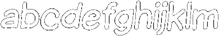 Schoolboy Pencil Outline Italic otf (400) FONT