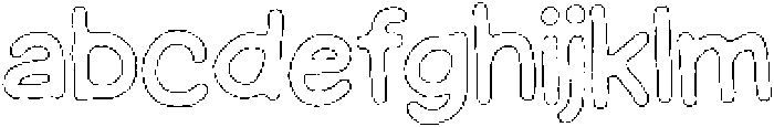 Schoolboy Rough Outline otf (400) FONT