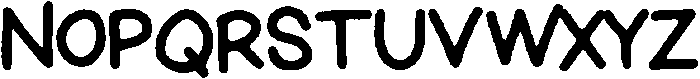 Schoolboy Rough otf (400) Font UPPERCASE