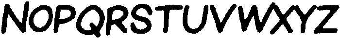 Schoolboy Wax Italic otf (400) Font UPPERCASE