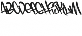 Schoolin Graffiti ttf (400) Font LOWERCASE