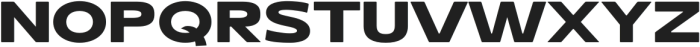 Schraft Bold Expanded otf (700) Font UPPERCASE