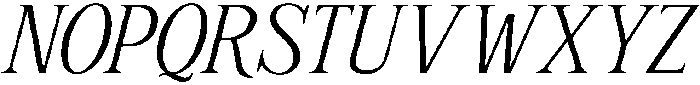 Schriftolia Regular otf (400) Font UPPERCASE