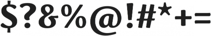 Schuss Serif Pro Bold otf (700) Font OTHER CHARS