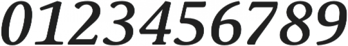Schuss Serif Pro Medium Italic otf (500) Font OTHER CHARS