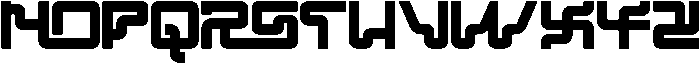 Science Existed Regular otf (400) Font UPPERCASE