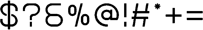Science otf (400) Font OTHER CHARS