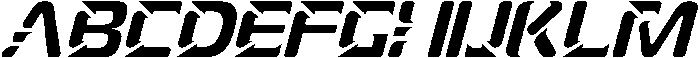Scientific Theories Light Italic otf (300) Font UPPERCASE