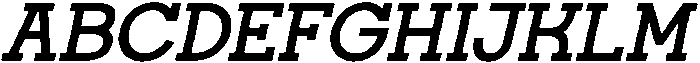 Scientify Italic otf (400) Font UPPERCASE