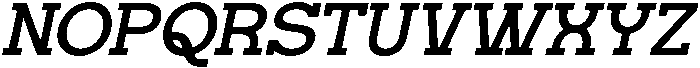 Scientify Italic otf (400) Font UPPERCASE
